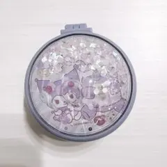 【新品】サンリオ クロミ コンパクト　ヘアブラシ &ミラー付き