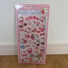 ボンボンドロップシール 立体シール サンリオ　キティ シール帳 3Dシール