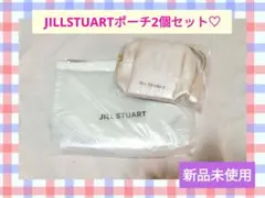 【ジルスチュアート】新品　ポーチ2個セット♡　小物入れ　ピンク　ホワイト