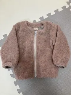 petitmain ボアジャケット　ピンク 90