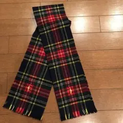 FUKUZO タータンチェックマフラー