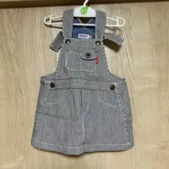 ミキハウス ヒッコリー ワンピース M(80-90)