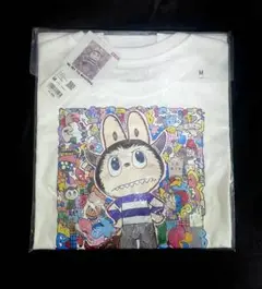 【新品未使用】ラブブ　Tシャツ Mサイズ ホワイト #ユニクロ、#ポップマート