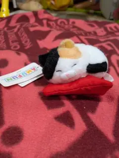 ひげまんじゅう　座布寝 LMCぬいぐるみマスコット みーさまのサムネイル
