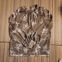 フラワープリント シャツ