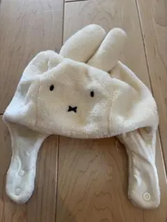 petit main ミッフィーフリースベビー帽子