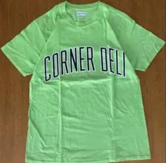 CORNER DELI 半袖 Tシャツ M ネオングリーン コーナーデリ