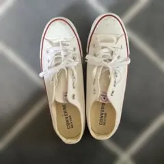 ◎CONVERSE ホワイト スニーカー 25.5センチのサムネイル