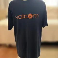 Volcom Tシャツ Lサイズ ダークブルー