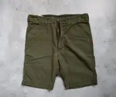 【サイズ2】WTAPS ミリタリーショーツ コットンサテン オリーブのサムネイル