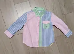 【中古品ラルフローレン】Ralph Lauren幼児用 長袖シャツ