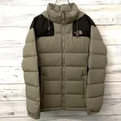 THE NORTH FACE ダウンジャケット カーキ/ブラック　ノースフェイス