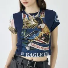 REMAKE PRINT TINY Tシャツ