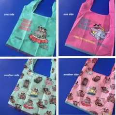 ディズニーリゾート カプセルトイ エコバッグ　ピンク