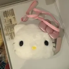 ハローキティ ぬいぐるみ型ポーチ