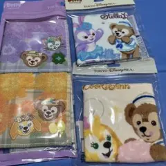 ダッフィー＆フレンズ タオルセット 4枚