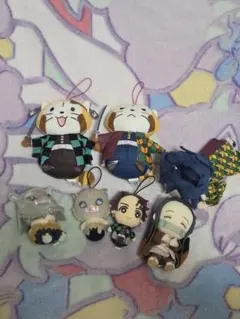 鬼滅の刃 ぬいぐるみ・マスコット 7体セット