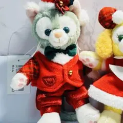 【新品タグ付】 クリスマス ぬいぐるみバッジ サンタ ジェラトーニ