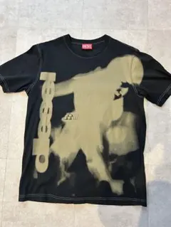 DIESEL グラフィックプリント Tシャツ ブラック