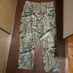 b1087【BROWNING】カーゴパンツ　リアルツリー　迷彩　y2k　90s