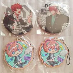 ヒプマイ 独歩 缶バ アクキー チャーム スライドケース