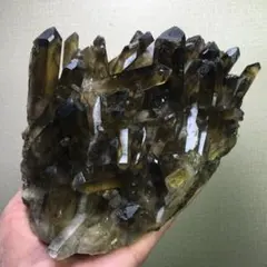 AAAAA級【魔除け】天然モリオン(黒水晶）クラスターB0415/YS/820D AAAAA級【魔除け】天然モリオン(黒水晶）クラスターB0415/YS/820D