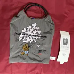 ダブル スタンダード クロージング×Ball&Chain エコバッグ　M グレーのサムネイル
