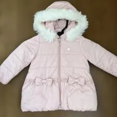 ミキハウス ピンク コート