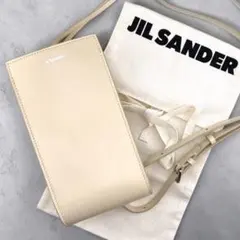 JIL SANDER ジルサンダー　スマホショルダー ショルダーバッグ レザーのサムネイル