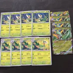 ジャローダex 進化ライン ツタージャ ジャノビー ジャローダ各4枚