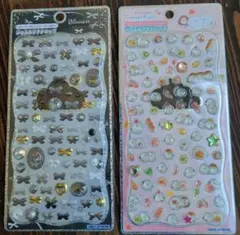 【新品未開封】ジュエルプチドロップ2枚セット ボンボンドロップシール