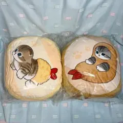 【モフサンドmofusand】ぽこぽこサンドクッション　えびにゃん