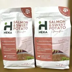 HEKA サーモン＆スイートポテト ドライフード 1.8kg2袋 ドッグフード