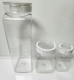 TAKEYA フレッシュロック 保存容器 3点&計量スプーン 2点のサムネイル