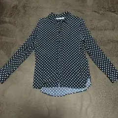 ZARA ドットプリントシャツ Sサイズ