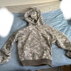 ANTIMID CAMO HOODIE - GREY
