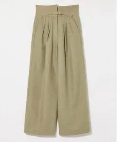 Eaphi belt ribbon high waist pants サイズ2 - メルカリ