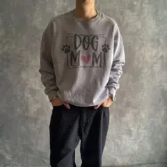 JERZEES DOG MOM スウェット XL ビッグサイズ トレーナー