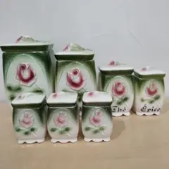 イマン イヴ 陶器キャニスター７点セット