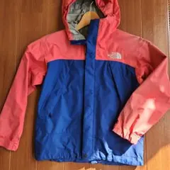 THE NORTH FACE フード付きジャケット ピンク/ブルードットショット