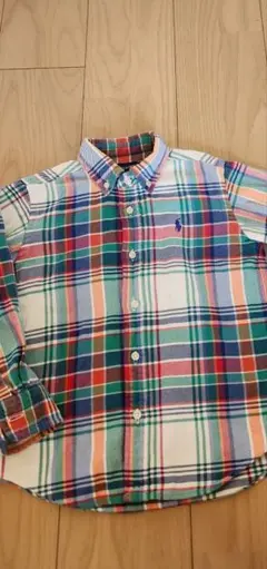 Ralph Lauren 長袖チェックシャツ 110サイズ