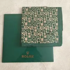 新品未使用　ROLEX ロレックス　ロゴ入りハンカチ