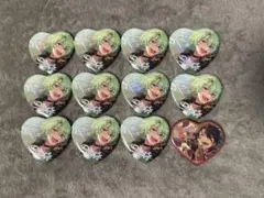 あんスタ 巴日和 朔間零 ハート型缶バッジ 12個セット