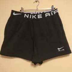 NIKE AIR ブラックショートパンツ 裏起毛 XL