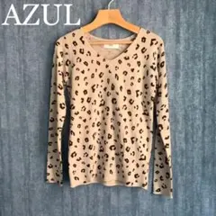 【新品未使用】AZUL 豹柄ニット/セーター
