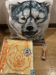 マンウィズ 一番くじ C賞 Tokyo Tanaka フェイスクッション　他