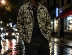 ⭐️PROPPERプロッパー⭐️デジカモ迷彩⭐️ミリタリージャケット⭐️サイズM位‼️‼️