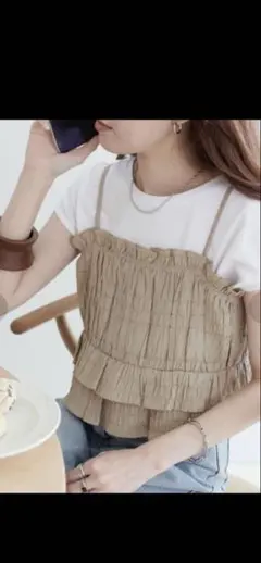 ディスコート　シェーリングキャミ