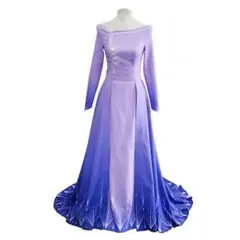 アナと雪の女王2 エルサ ドレス コスプレ 最終値下げ