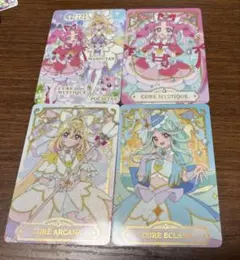 映画名探偵プリキュア　キラキラカードグミ　キュアアルカナ　キュアミスティック等